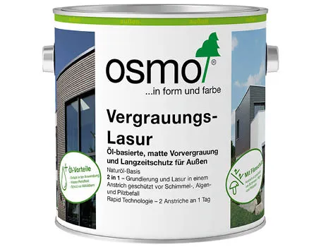 OSMO 1922 Vergrauungs-Lasur Seidengrau