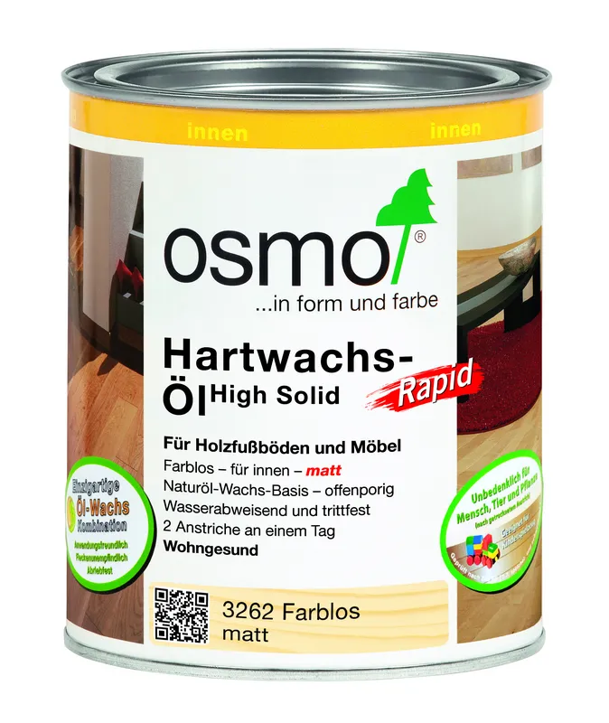 OSMO 3262  Hartwachs&ouml;l RAPID Matt