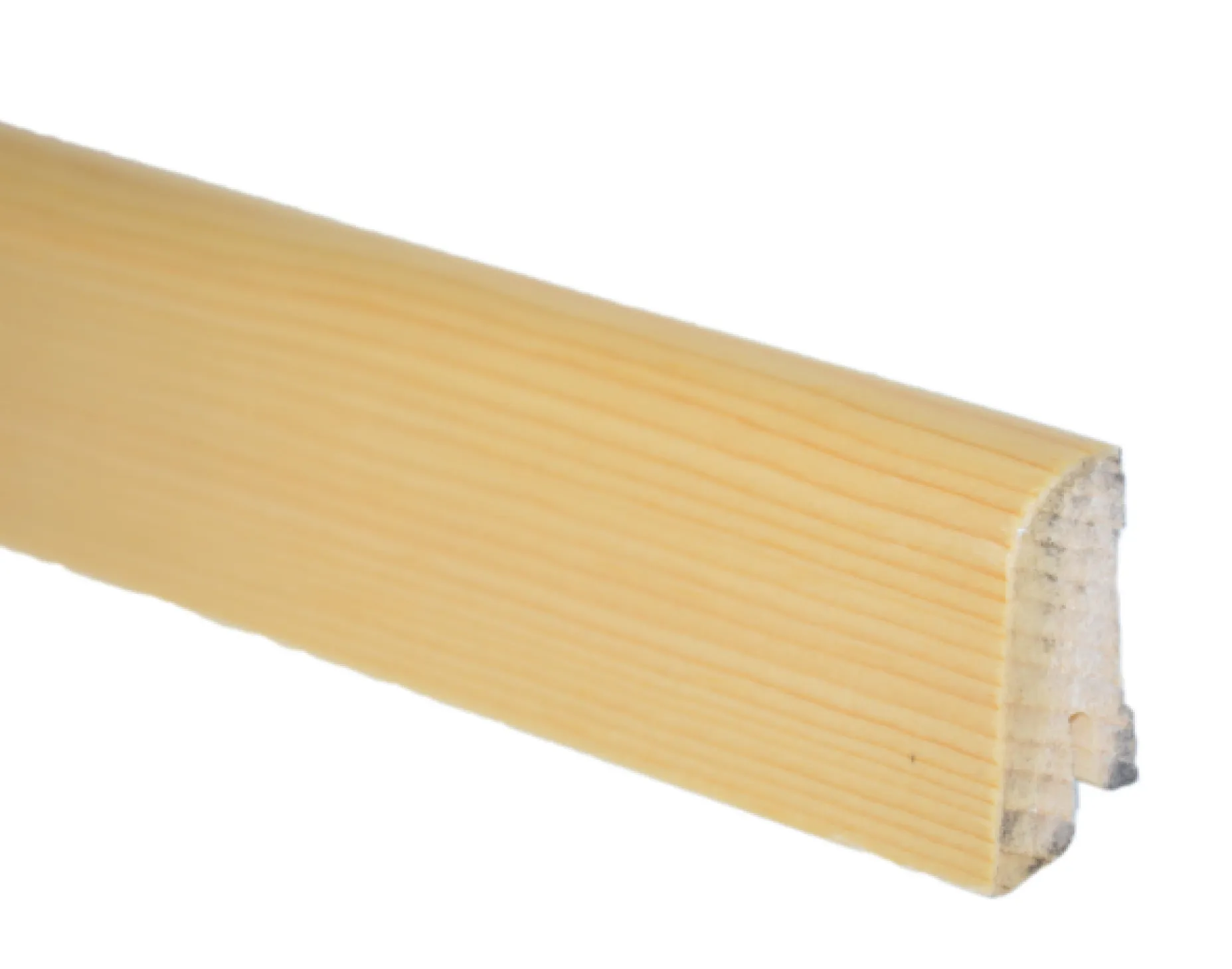 Sockelleiste rund Fichte Lack